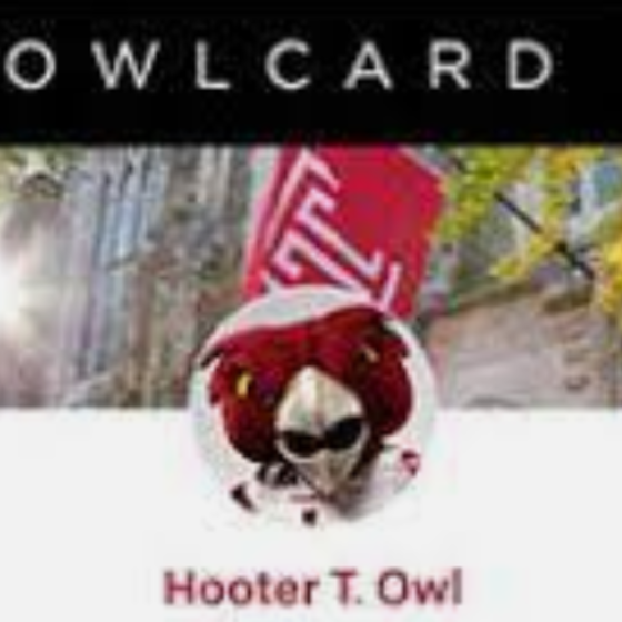 Temple University Id Card